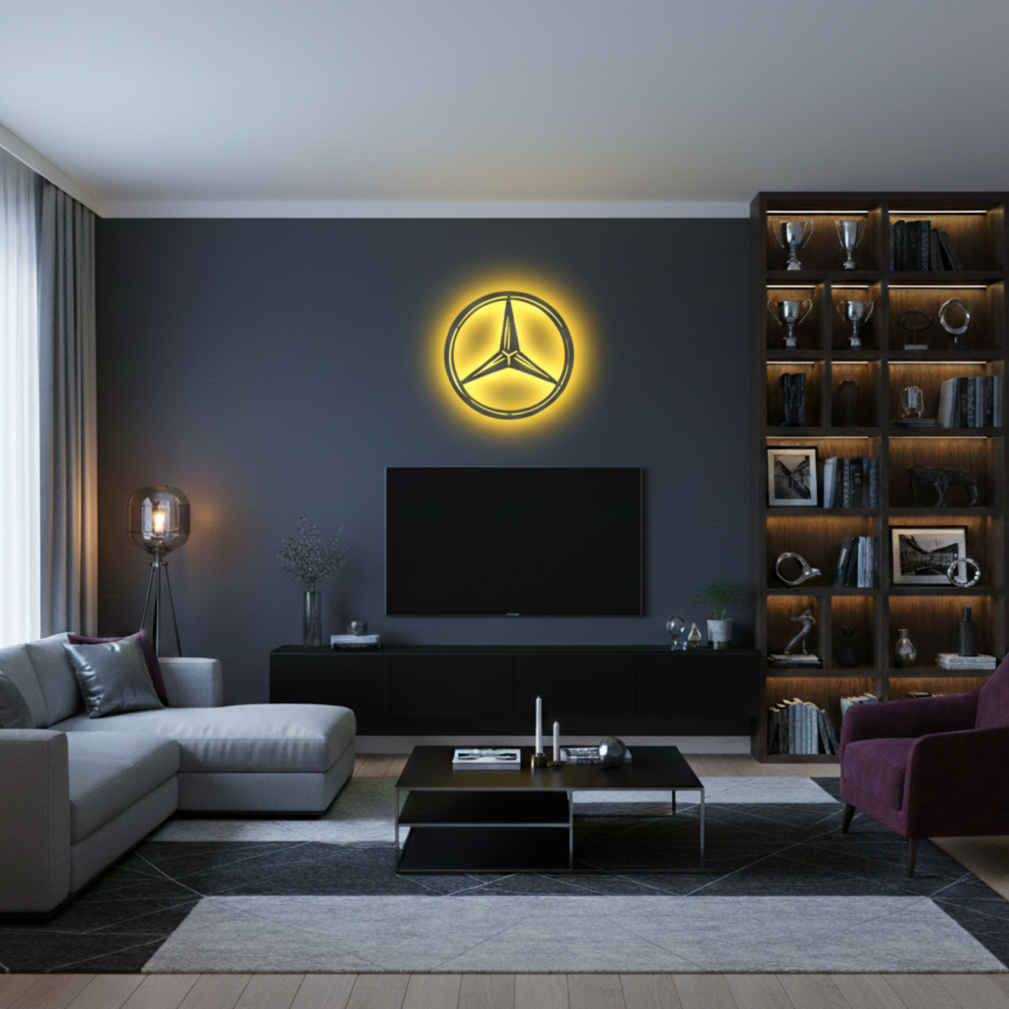 Mercedes-Benz LED Wall Décor