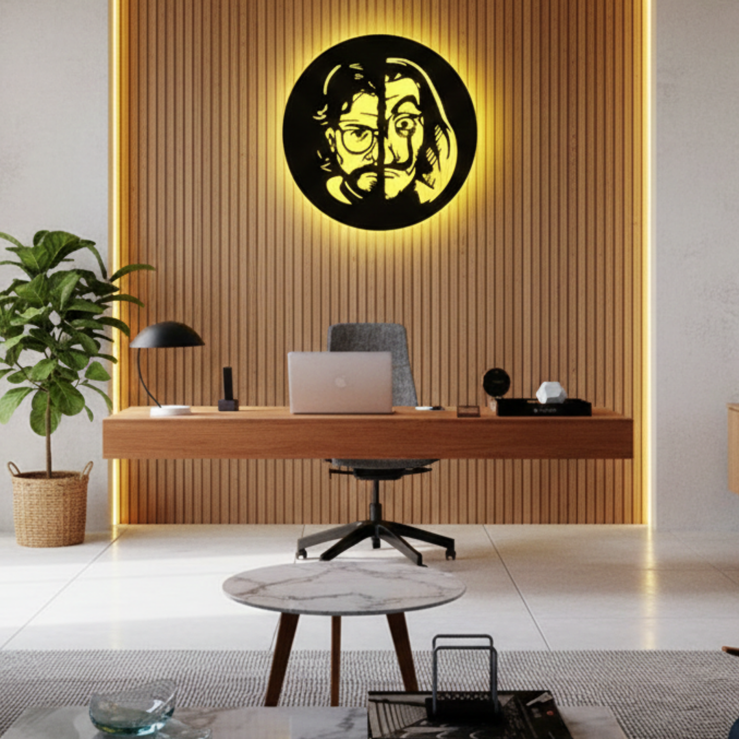 Money Heist LED Wall Logo