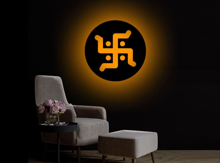 Backlit logo
