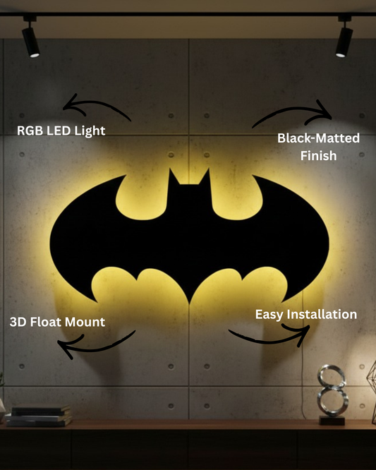 Batman LED Wall LED LOGO