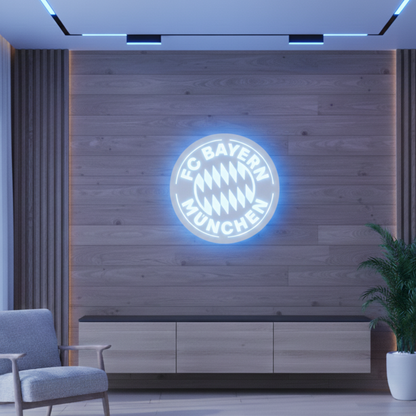 FC Bayern LED Wall Decor  Logo