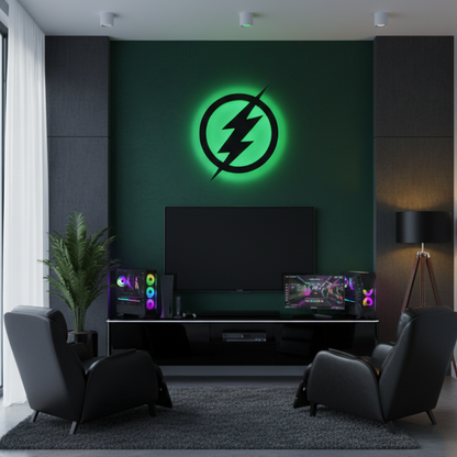 Flash Superhero LED Wall Décor