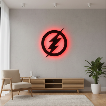 Flash Superhero LED Wall Décor