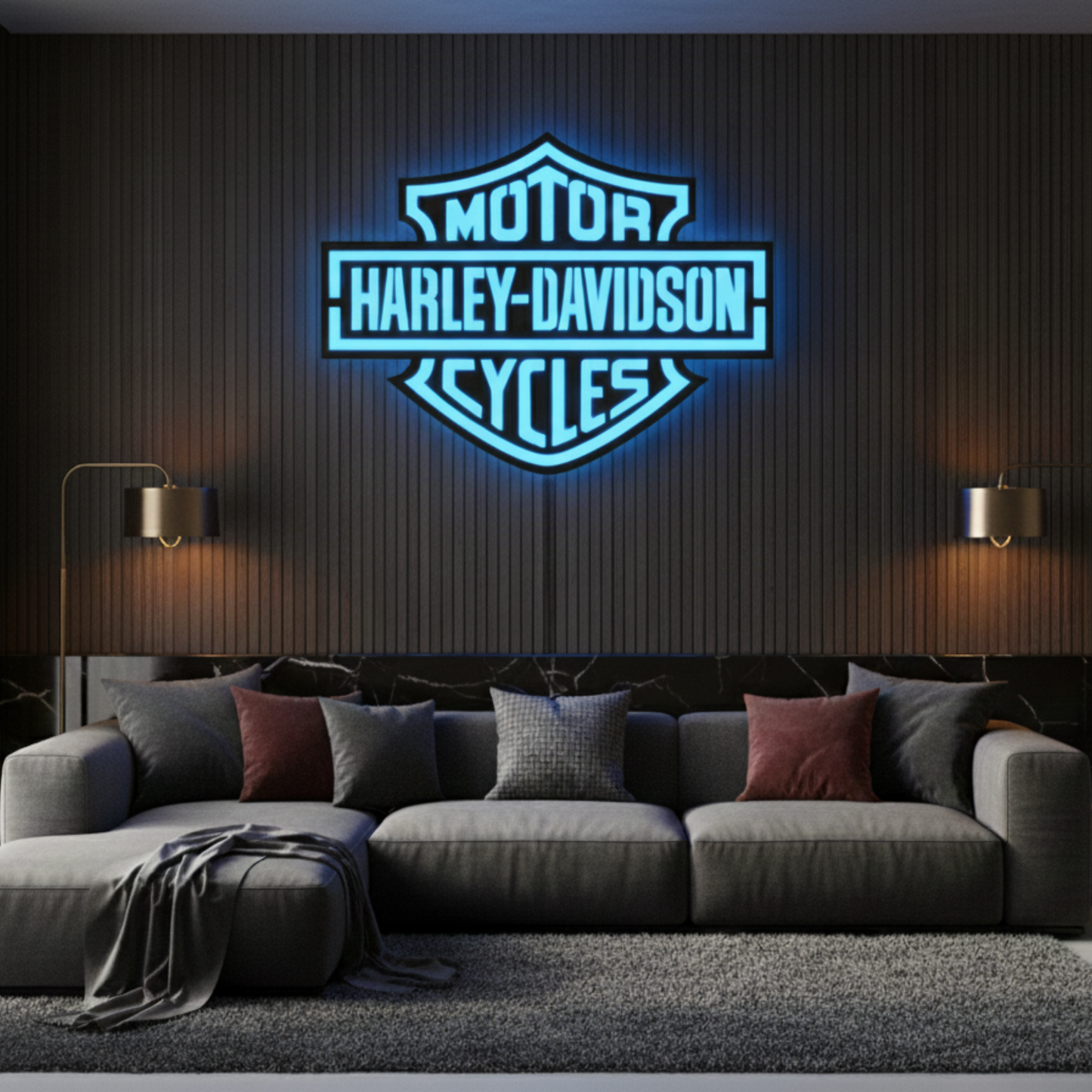 Harley-Davidson LED Wall Décor