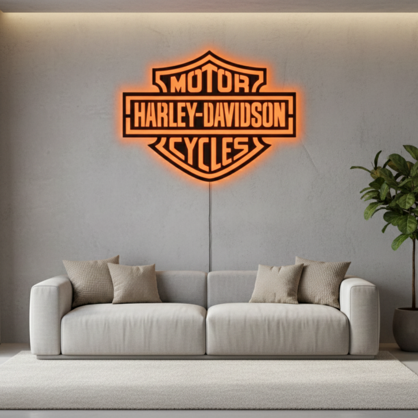 Harley-Davidson LED Wall Décor