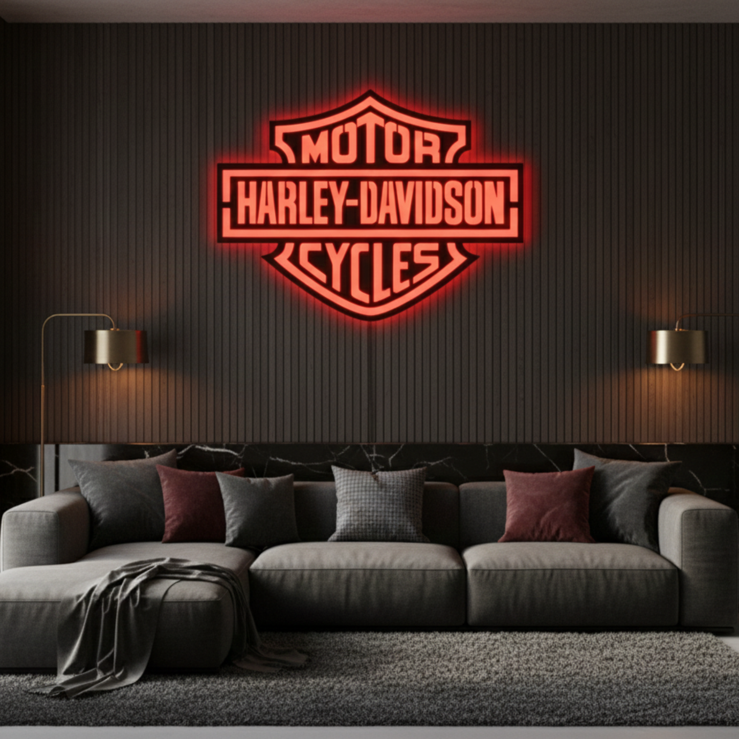 Harley-Davidson LED Wall Décor