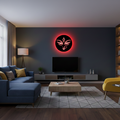 Maa Durga LED Logo