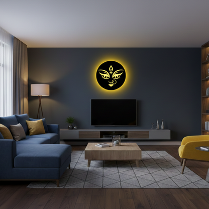 Maa Durga LED Logo