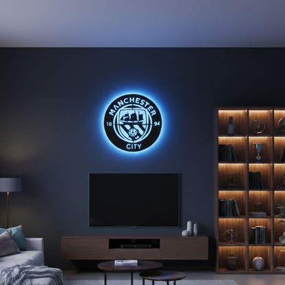 Manchester City Football Club LED Logo