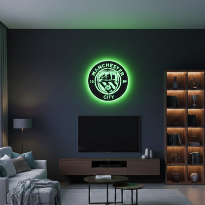 Manchester City Football Club LED Logo