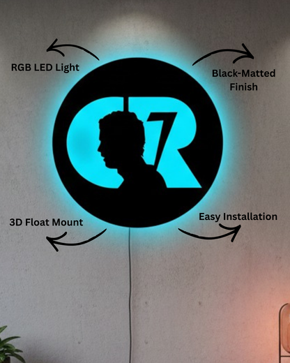 Cristiano Ronaldo (CR7) LED Logo