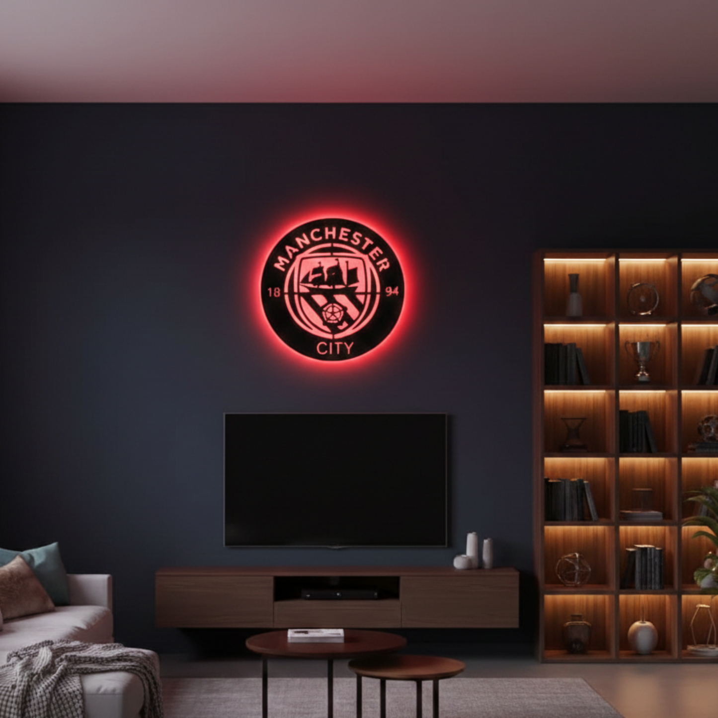 Manchester City Football Club LED Logo