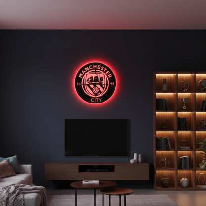 Manchester City Football Club LED Logo