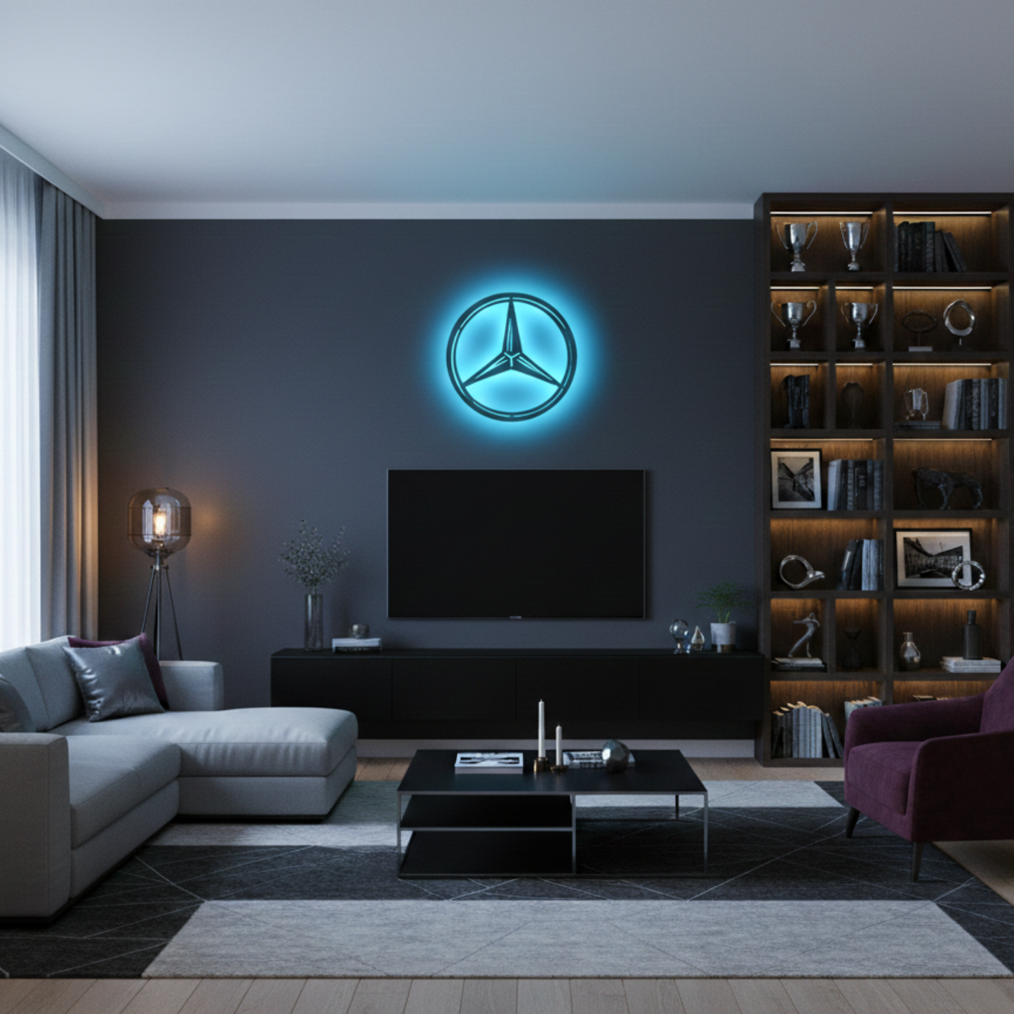 Mercedes-Benz LED Wall Décor