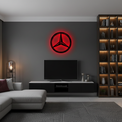 Mercedes-Benz LED Wall Décor