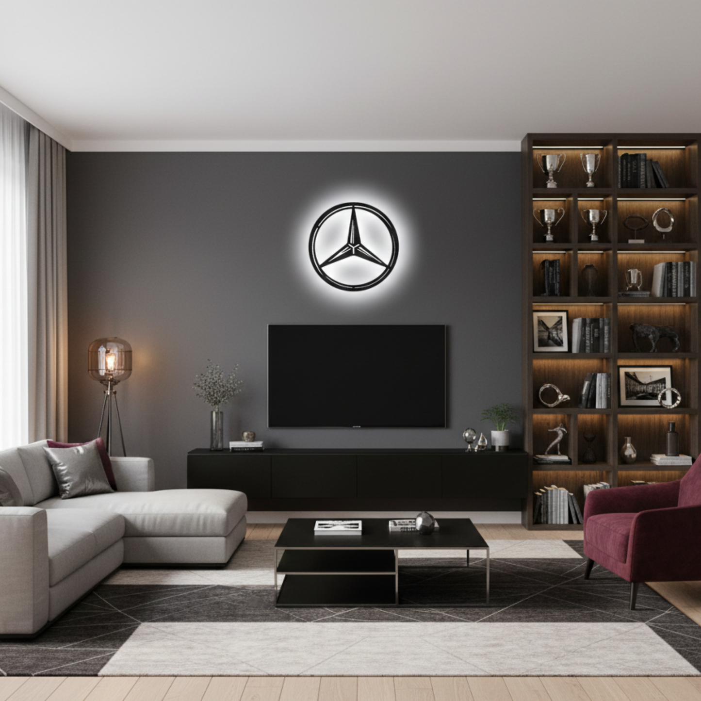Mercedes-Benz LED Wall Décor