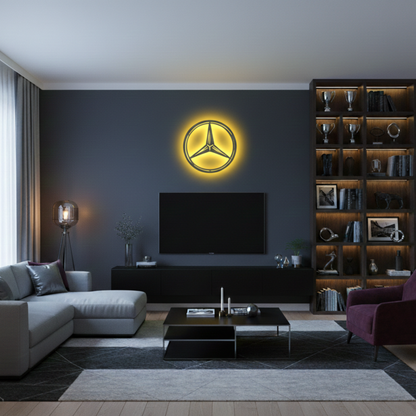 Mercedes-Benz LED Wall Décor