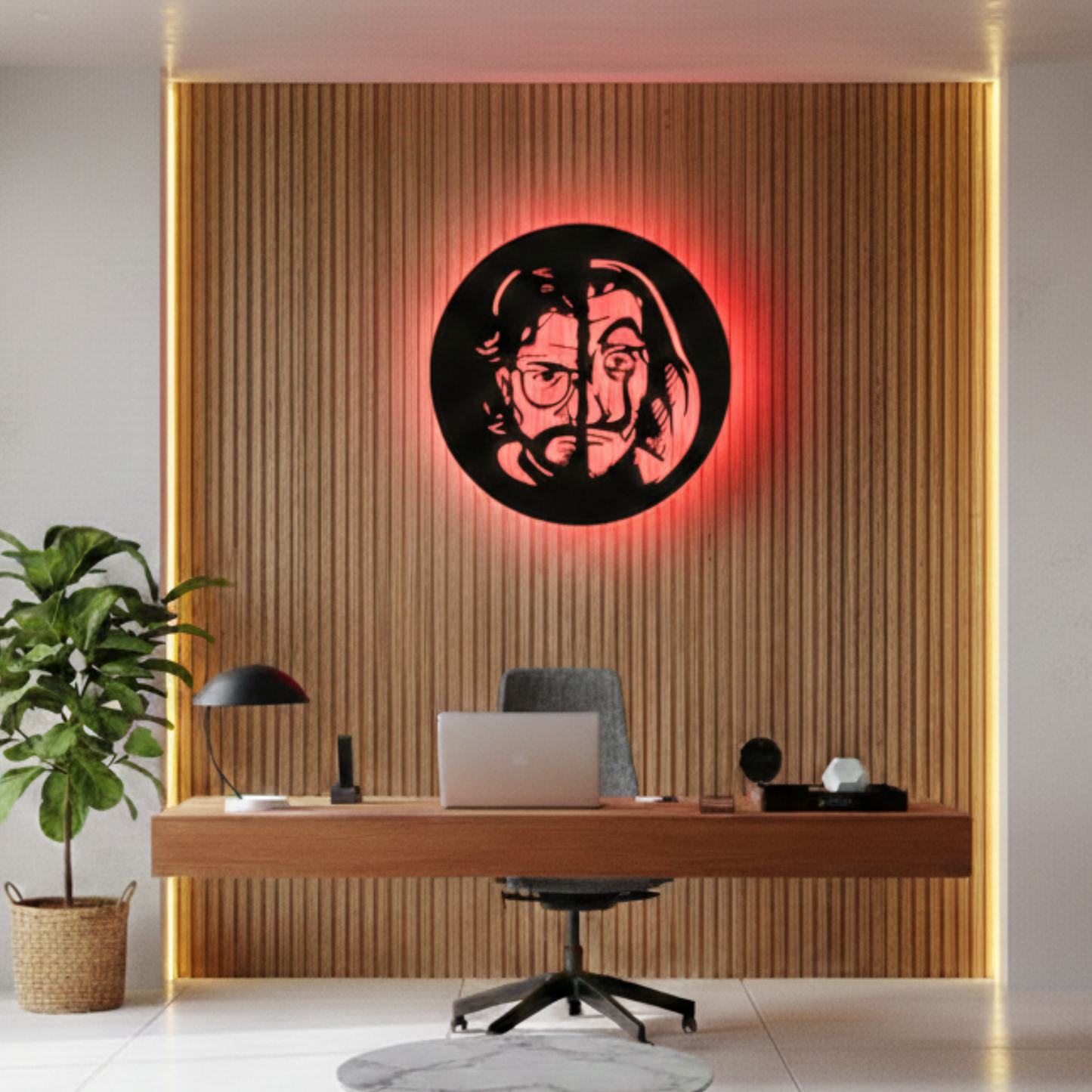 Money Heist LED Wall Logo