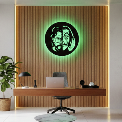 Money Heist LED Wall Logo