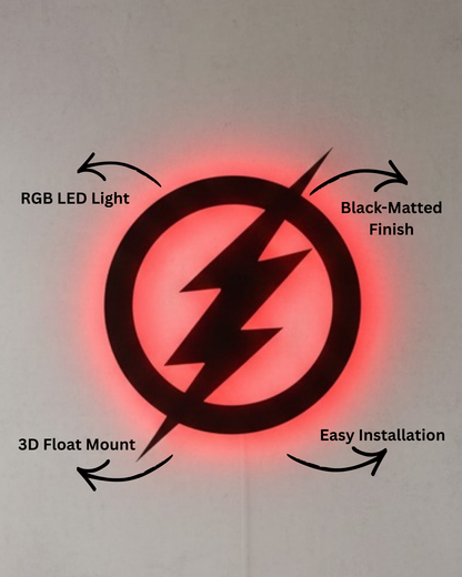 Flash Superhero LED Wall Décor
