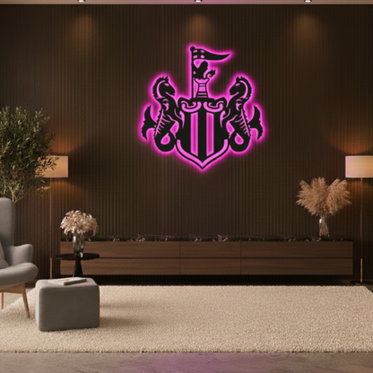 Newcastle United F.C. LED Wall Décor