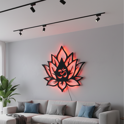 Om LED Wall Décor