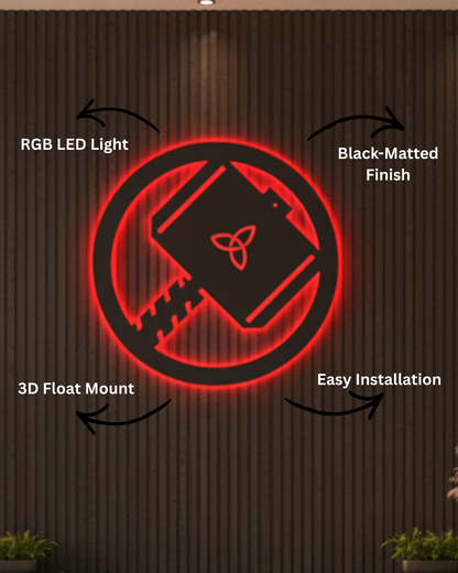 Thor LED Wall Décor