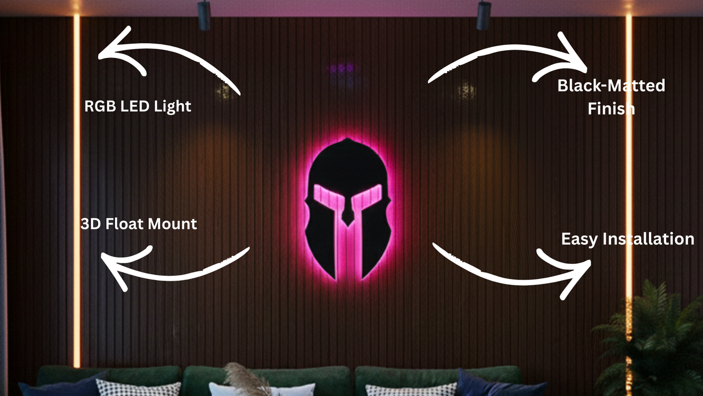 Sparta LED Wall Décor