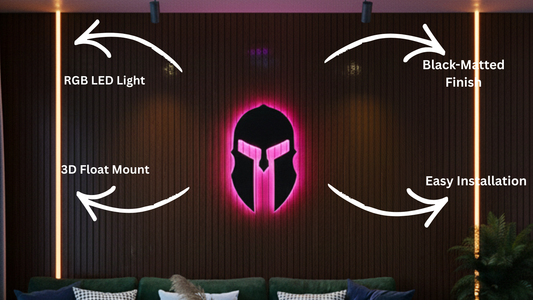 Sparta LED Wall Décor