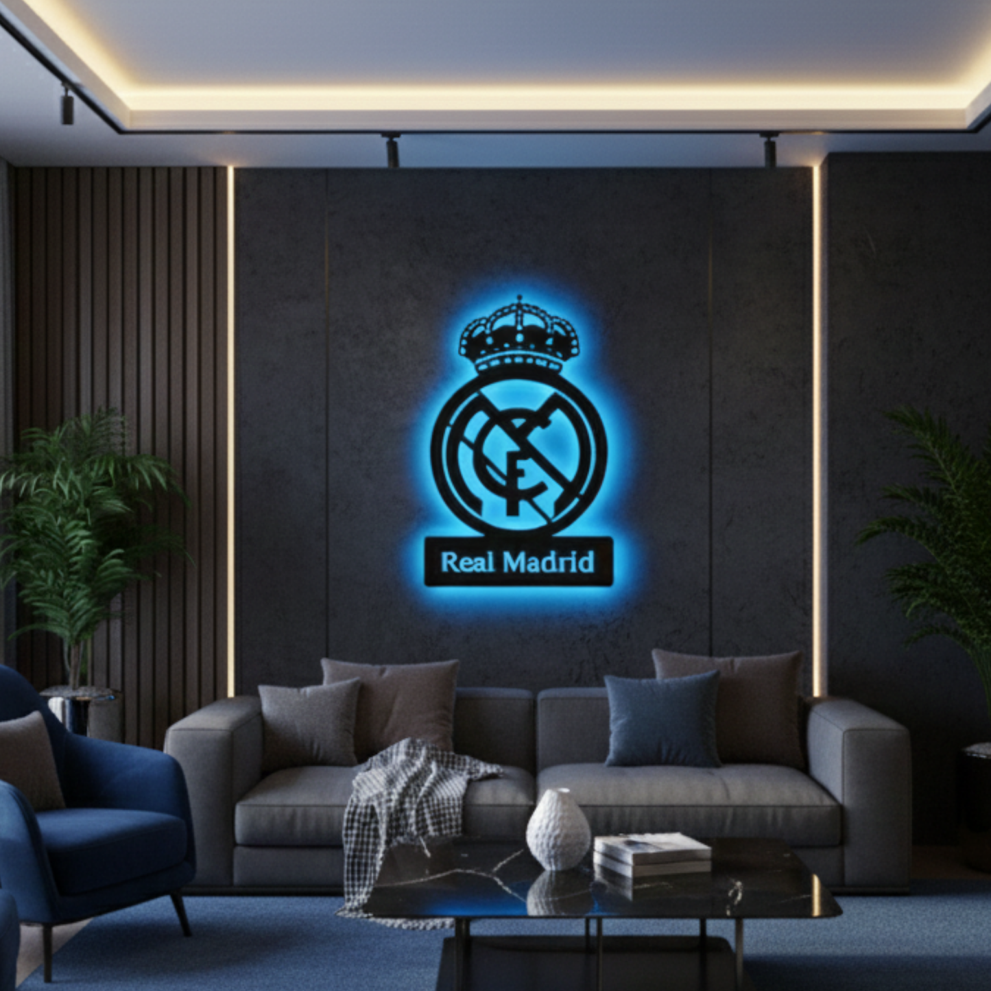 Real Madrid LED Wall Decor