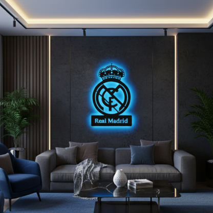 Real Madrid LED Wall Decor