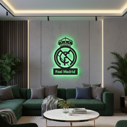 Real Madrid LED Wall Decor