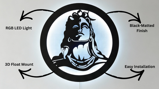 Mahadev LED Wall Décor