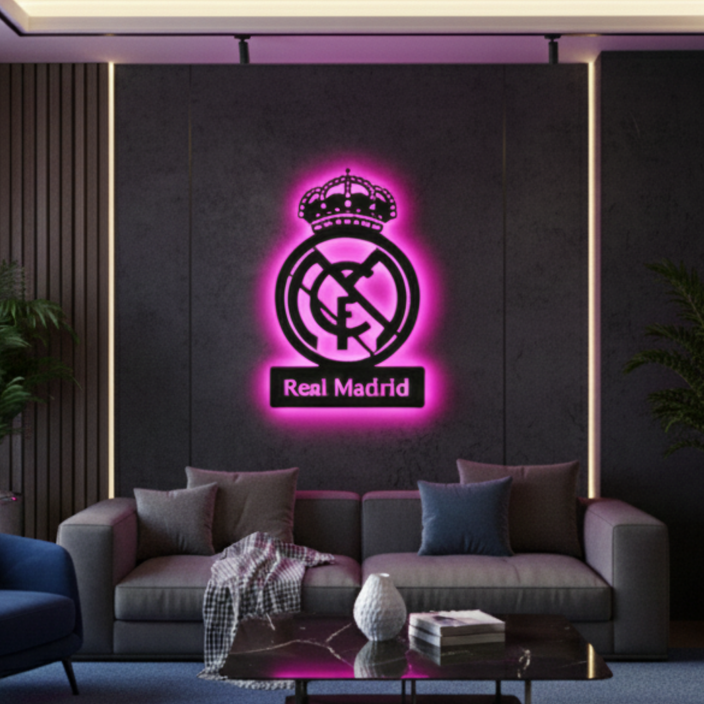 Real Madrid LED Wall Decor