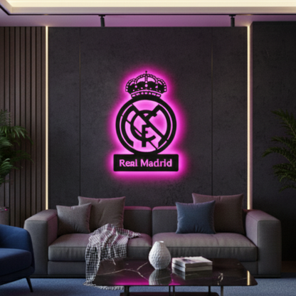 Real Madrid LED Wall Decor