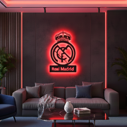 Real Madrid LED Wall Decor