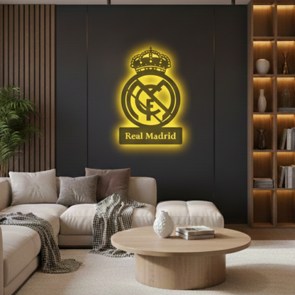 Real Madrid LED Wall Decor