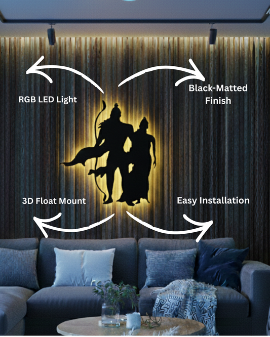 Siya Ram LED Wall Décor