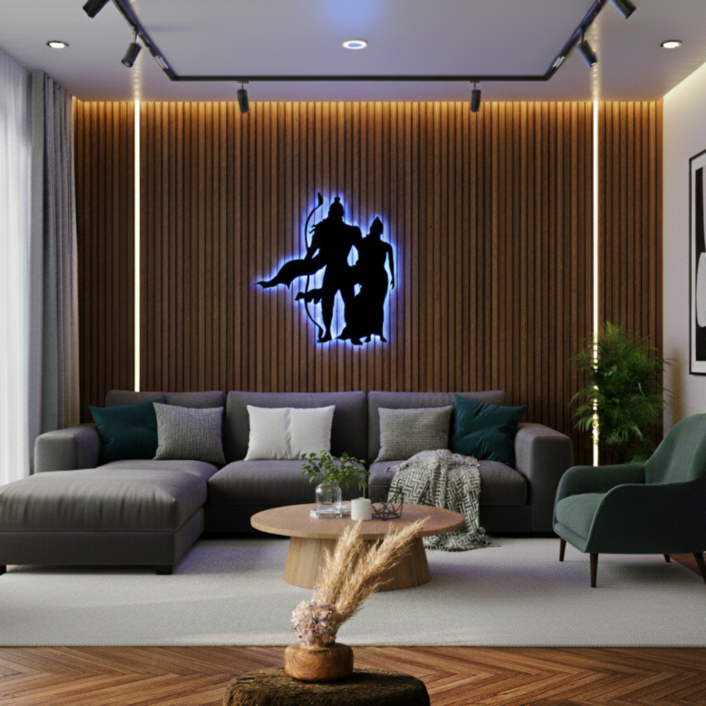 Siya Ram LED Wall Décor