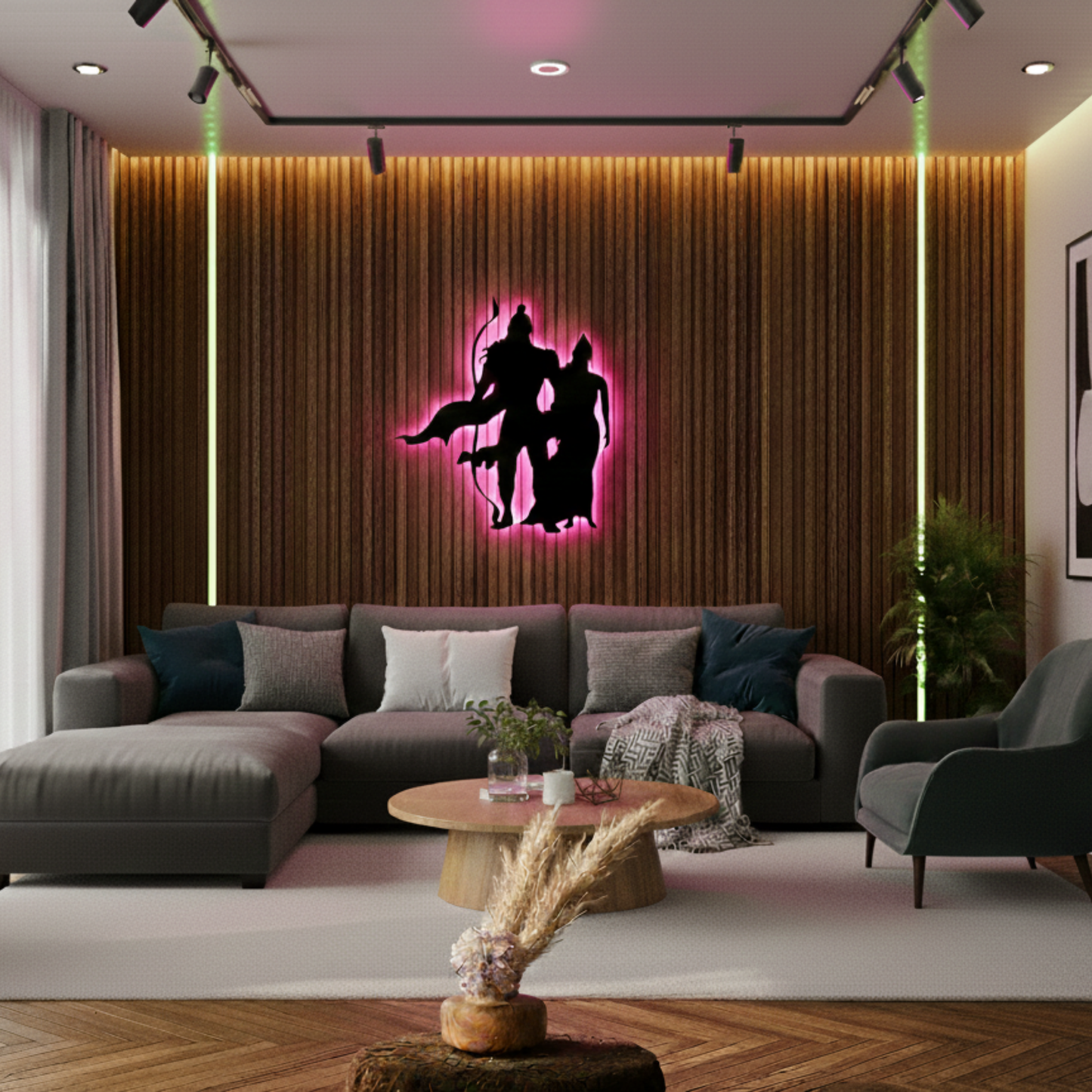 Siya Ram LED Wall Décor