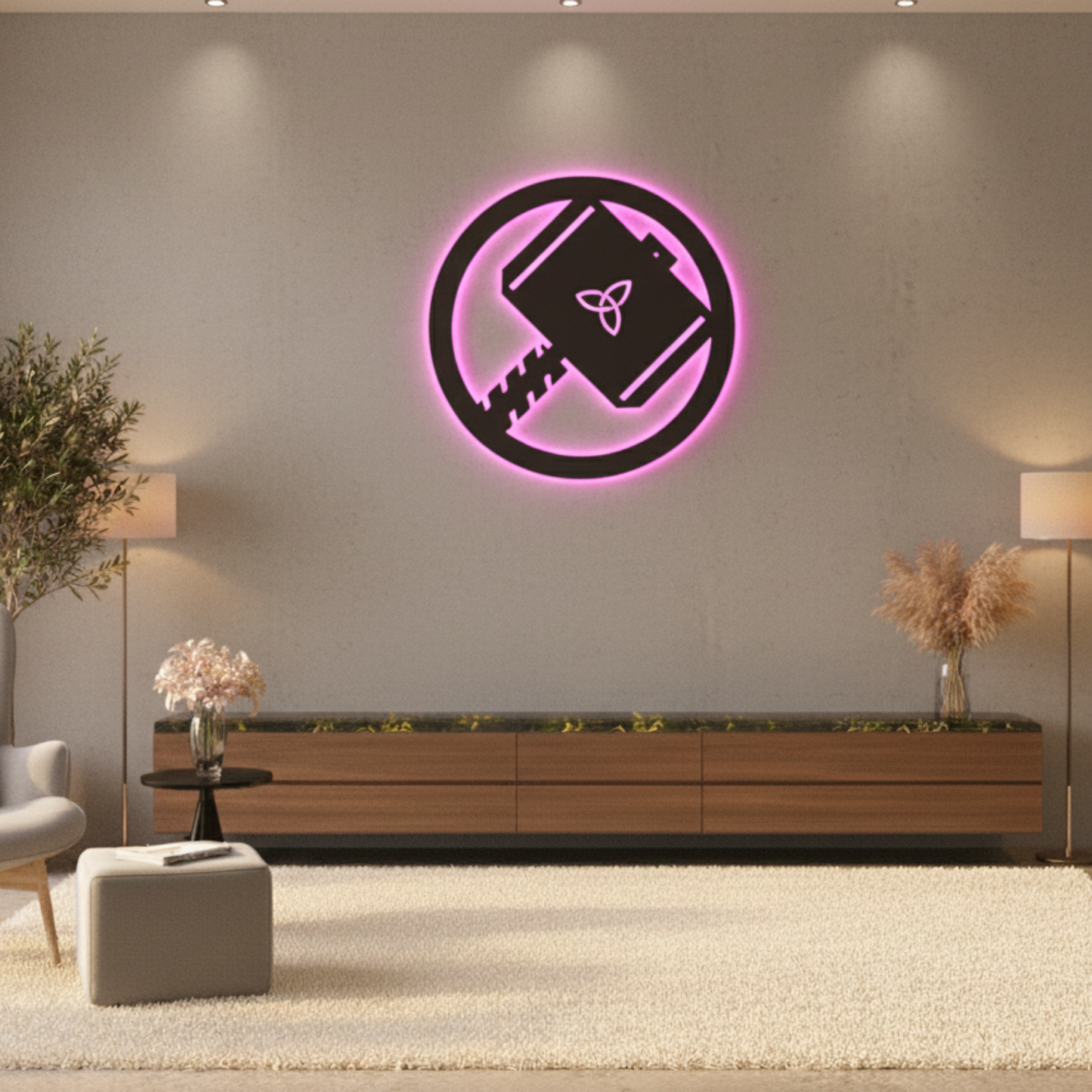 Thor LED Wall Décor