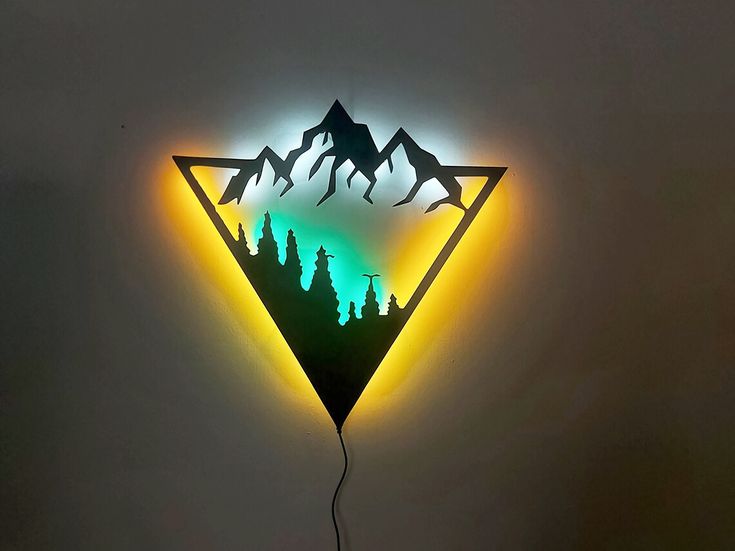 Blast of Beauty LED Wall Decor