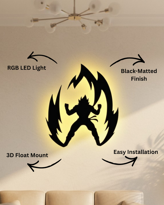 Goku LED Wall Décor