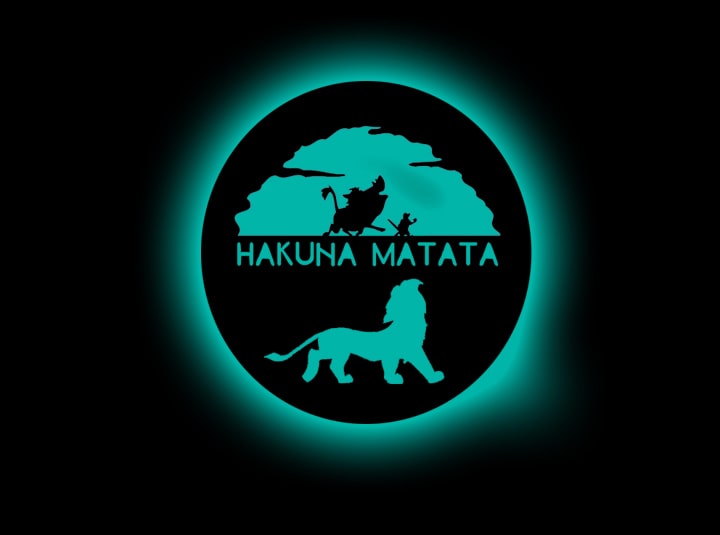 Hakuna Matata LED Wall Décor LED Logo