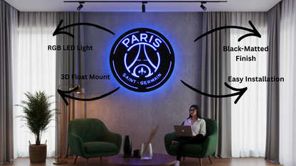 Paris Fan Club LED Wall Décor