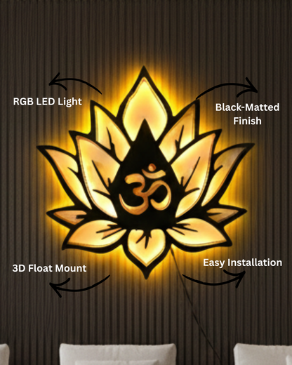 Om LED Wall Décor