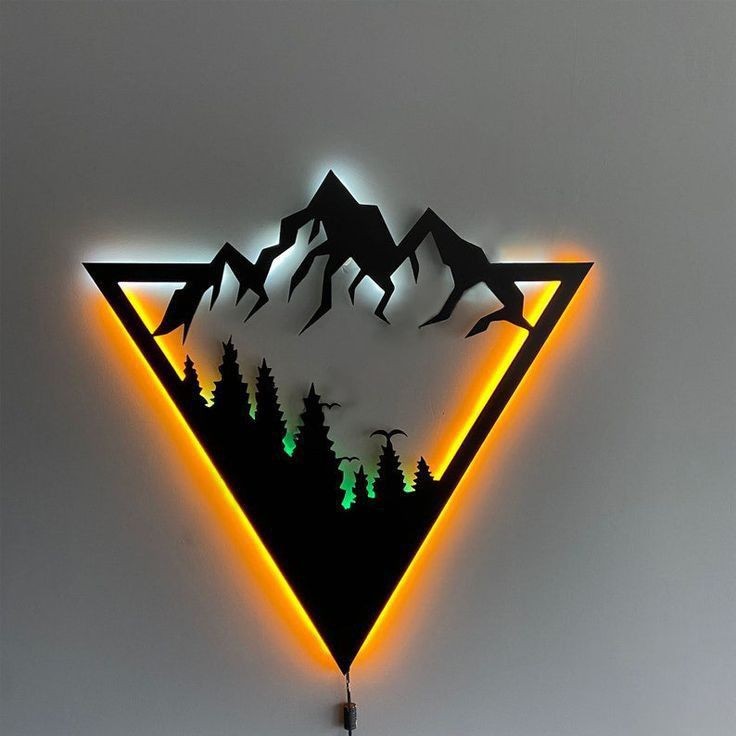 Blast of Beauty LED Wall Decor