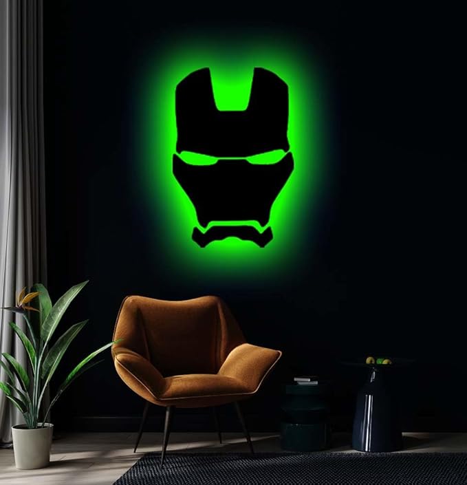 Iron Man LED Logo
