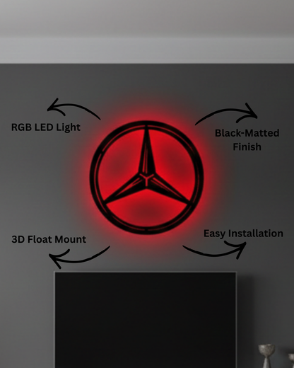 Mercedes-Benz LED Wall Décor