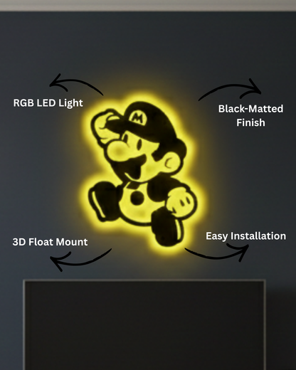 Mario LED Wall Décor